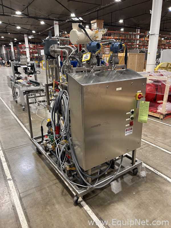 BMWC Process Fabrication RIO Skid with 200 Liter Stainless Steel Jacketed Tank