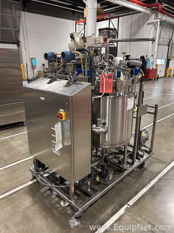 BMWC Process Fabrication RIO Skid with 200 Liter Stainless Steel Jacketed Tank