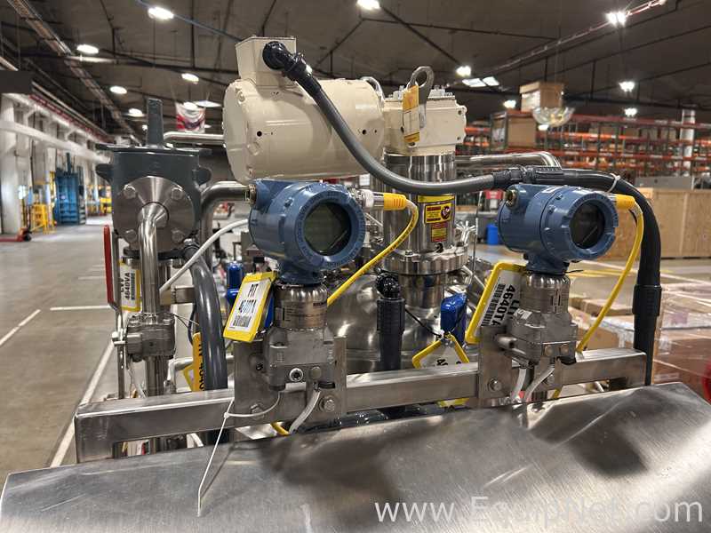 BMWC Process Fabrication RIO Skid with 200 Liter Stainless Steel Jacketed Tank