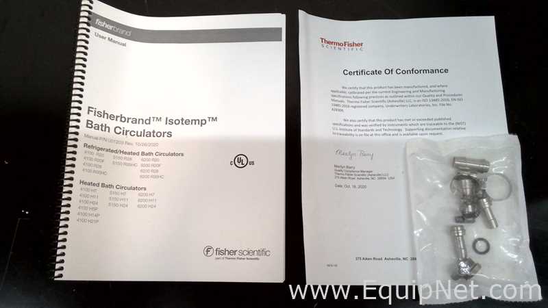Unused Fisherbrand Isotemp 4100 R35HC Bath Circulator