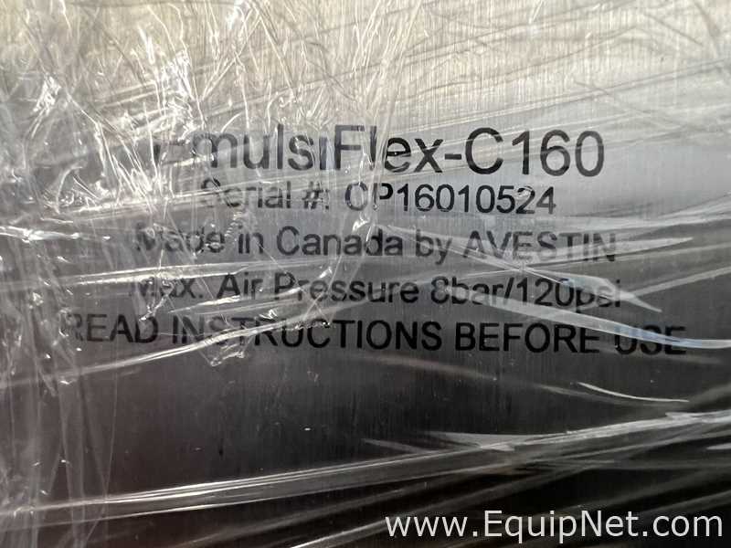 Homogeneizador Avestin, Inc. Emulsiflex-C160P/VS. nuevo