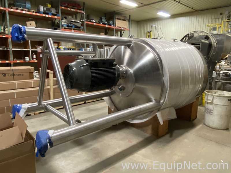 Unused SCOTT Turbon MM1100 1100 Gallon Stainless Steel Kettle with High Shear Mixer
