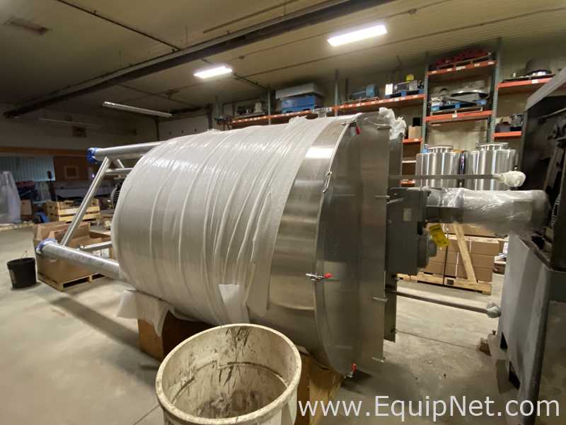 Unused SCOTT Turbon MM1100 1100 Gallon Stainless Steel Kettle with High Shear Mixer
