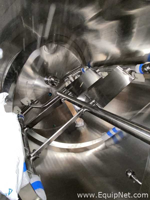 Unused SCOTT Turbon MM1100 1100 Gallon Stainless Steel Kettle with High Shear Mixer