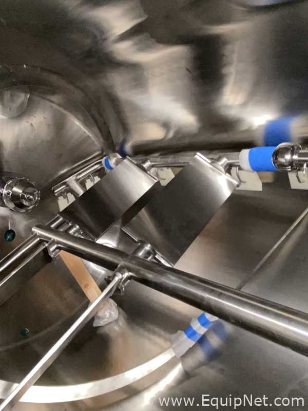 Unused SCOTT Turbon MM1100 1100 Gallon Stainless Steel Kettle with High Shear Mixer
