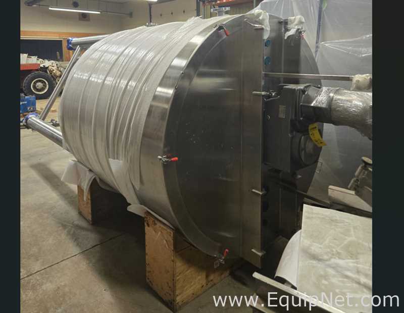 Unused SCOTT Turbon MM1100 1100 Gallon Stainless Steel Kettle with High Shear Mixer