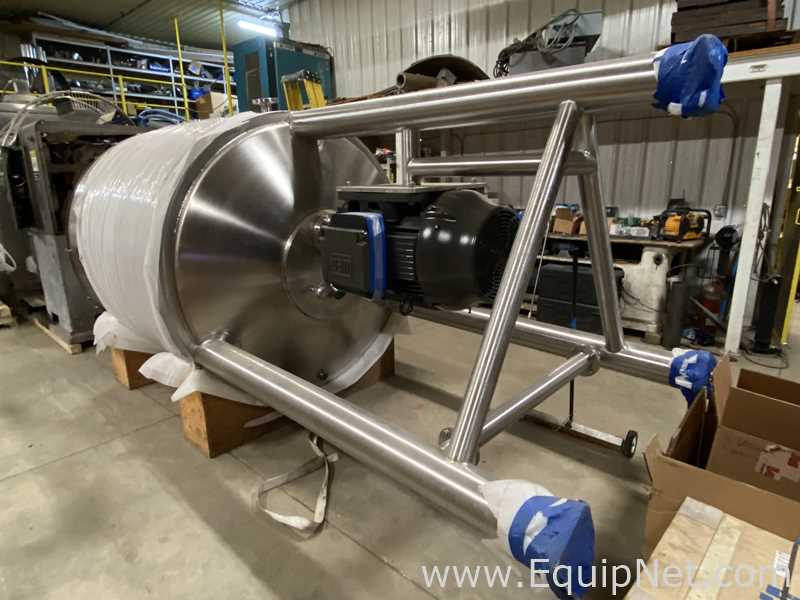Unused SCOTT Turbon MM1100 1100 Gallon Stainless Steel Kettle with High Shear Mixer