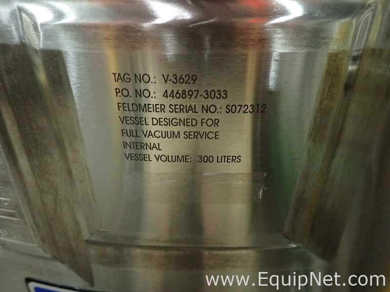 Feldmeier 300L Stainless Steel Portable Mixing Tank