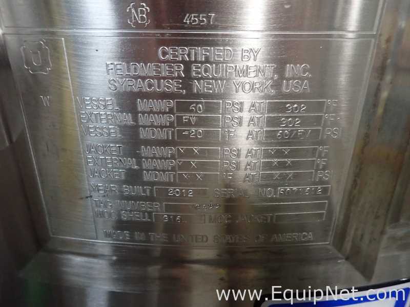 Tanque Acero inoxidable Feldmeier Equipment Inc. 