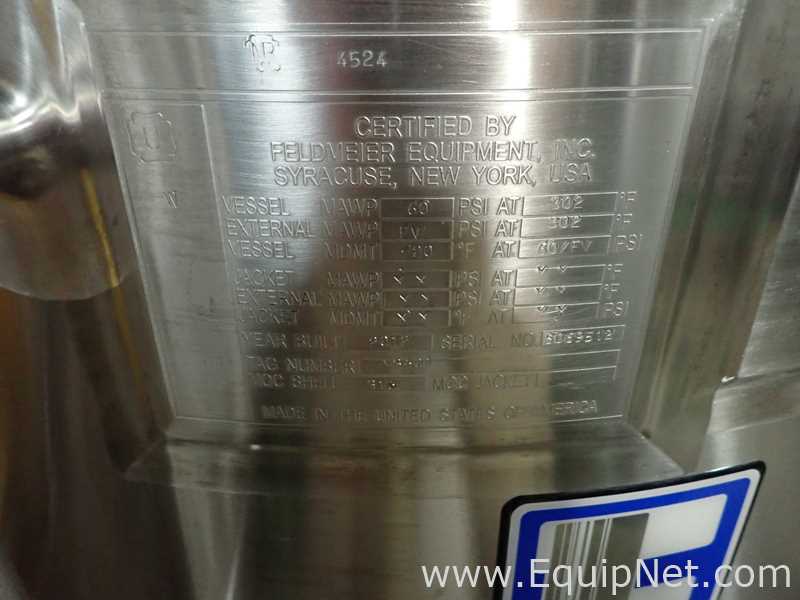 Tanque Acero inoxidable Feldmeier Equipment Inc. 