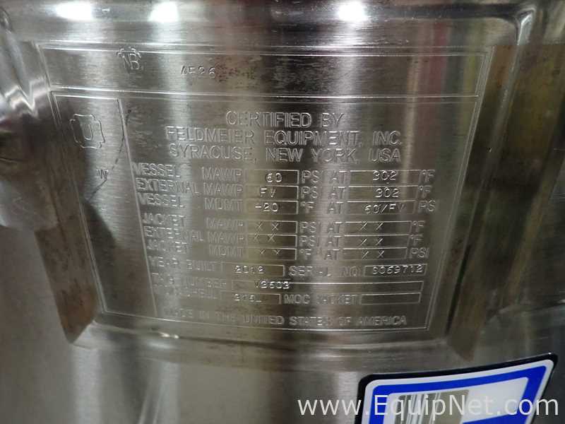 Tanque Acero inoxidable Feldmeier Equipment Inc. 