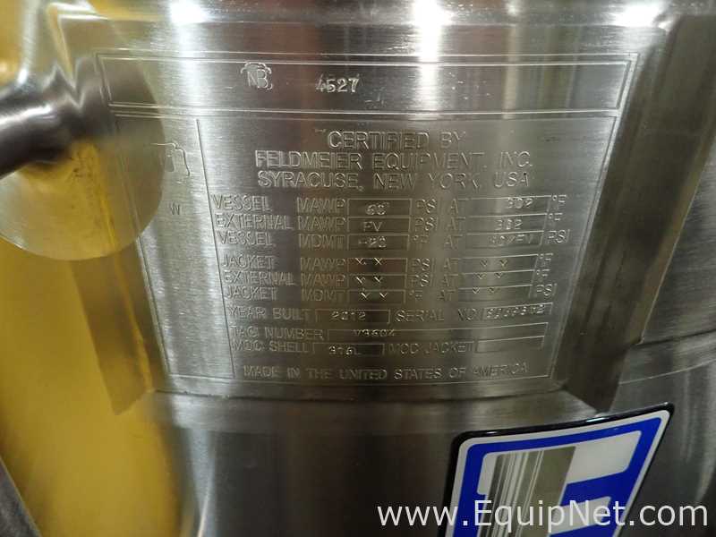 Tanque Acero inoxidable Feldmeier Equipment Inc. 
