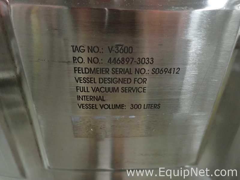 Tanque Acero inoxidable Feldmeier Equipment Inc. 