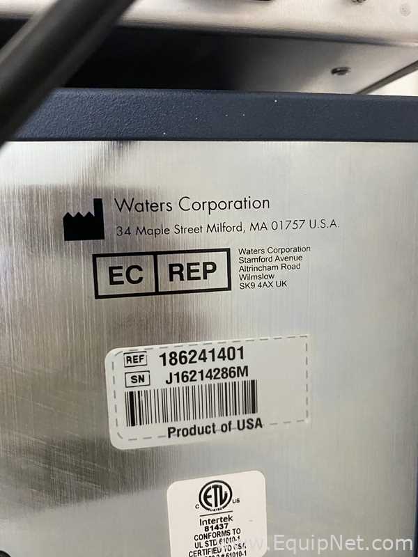 Módulo de separación Waters Alliance e2695 con detector RI 2414 y detector matriz fotodiodos 2998