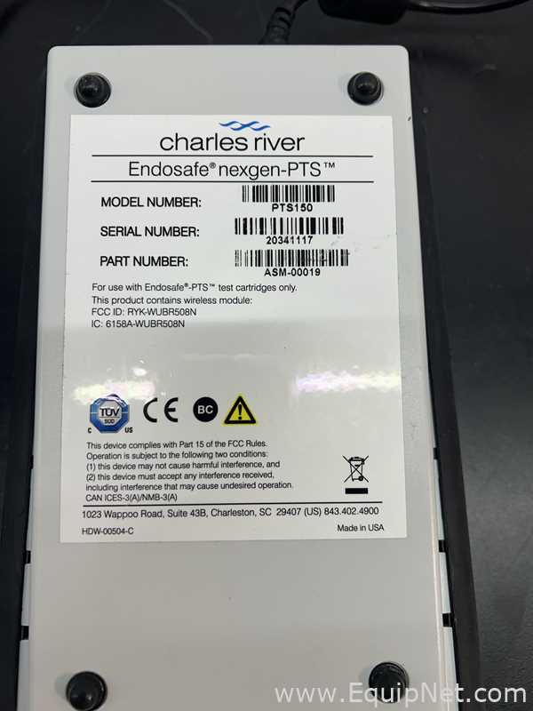 Lot of 4 Charles River Labs Endosafe Nexgen-PTS Spectrophotometers