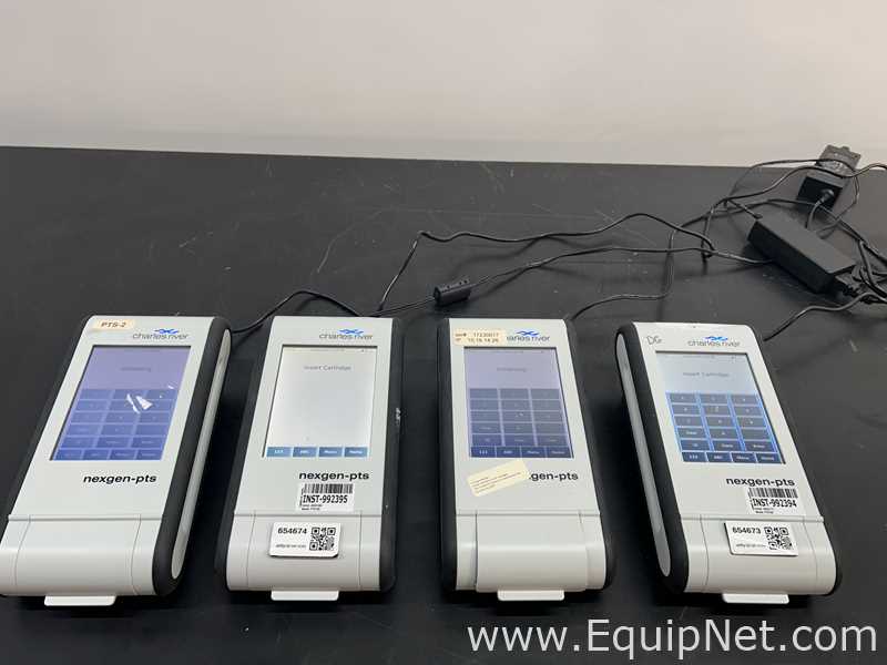 Lot of 4 Charles River Labs Endosafe Nexgen-PTS Spectrophotometers