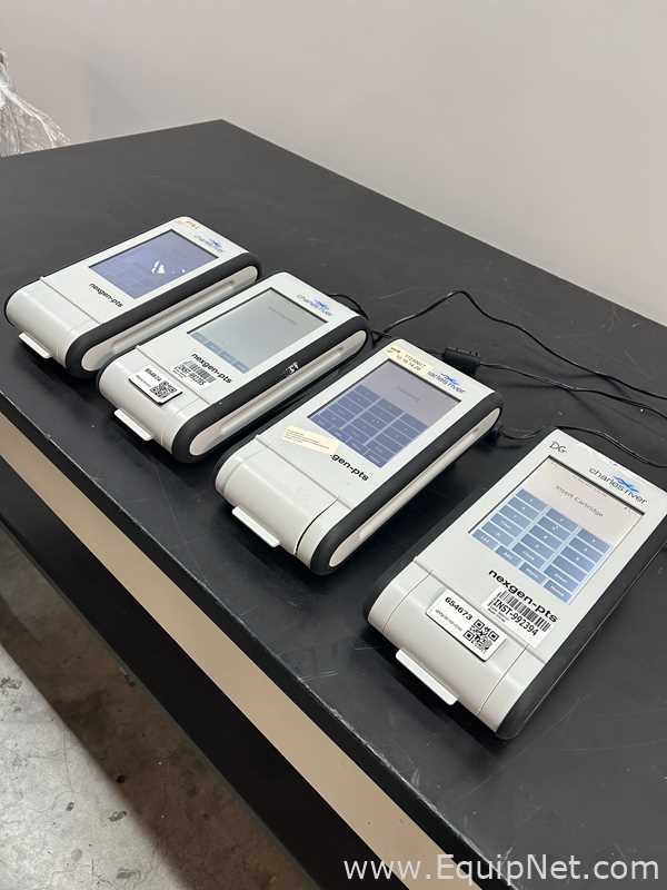 Lot of 4 Charles River Labs Endosafe Nexgen-PTS Spectrophotometers