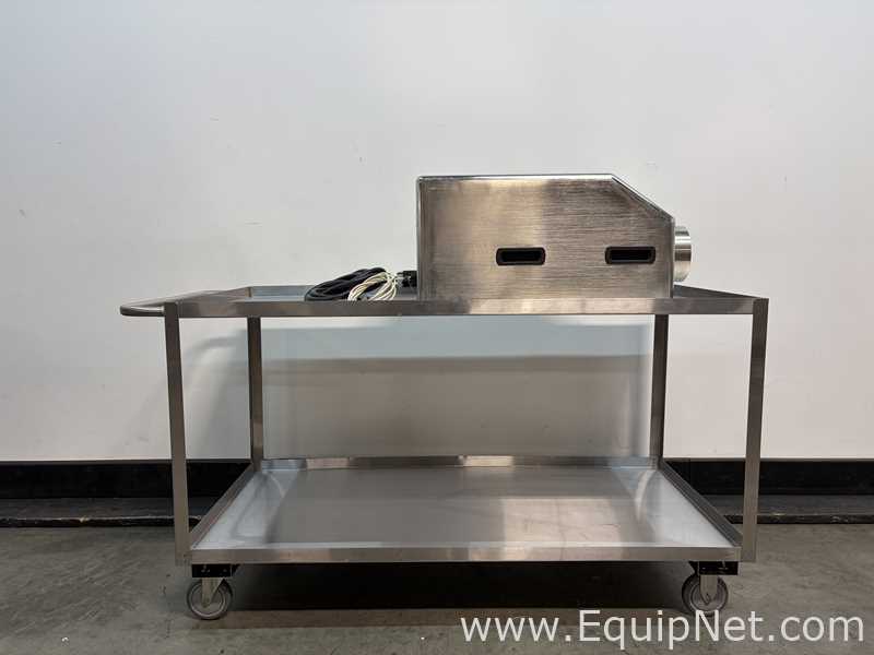 High Purity New England FlowMaxx 2500 Quaternary Diaphragm Pump On Cart