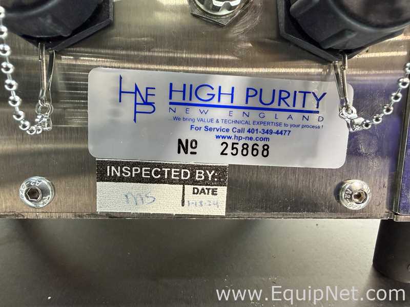 High Purity New England FlowMaxx 2500 Quaternary Diaphragm Pump On Cart