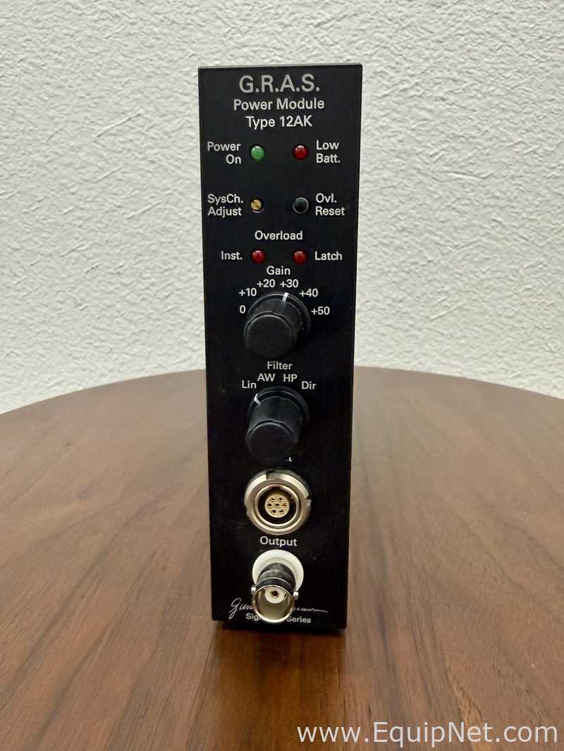 GRAS Sound and Vibration Inc 46BF-1 / 12AK / 12AD Electronic Testing and Measurement Equipment