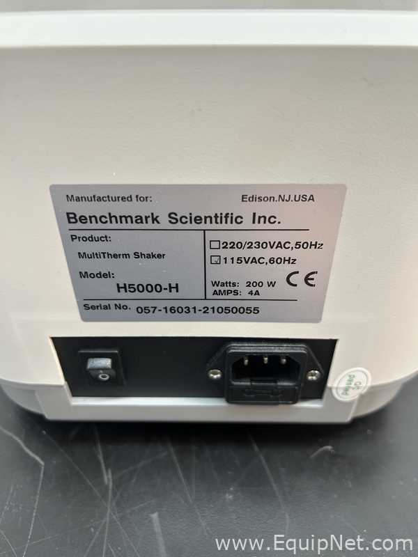 Agitador Benchmark Scientific Inc. H5000-H