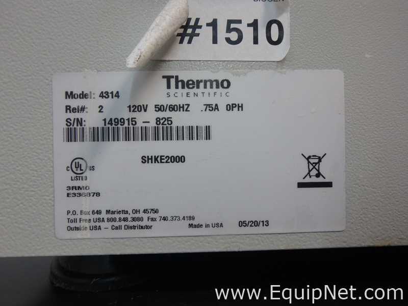 Agitador Thermo Scientific 4314
