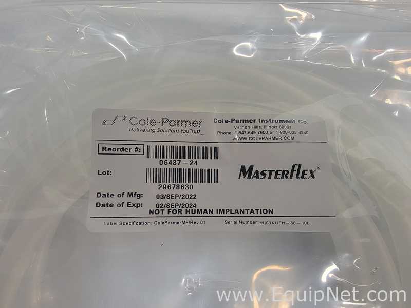 Lot of 2 New Masterflex 07528-40 Peristaltic Pump with 77200-32 L/S Pump Heads