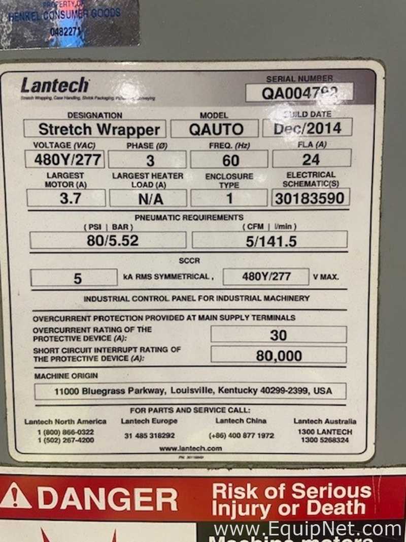 Lantech QAuto Automatic Stretch Wrapper