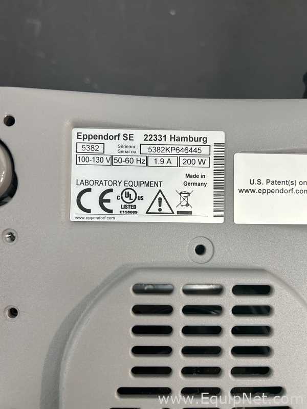 Mezclador de Laboratorio Eppendorf 5382