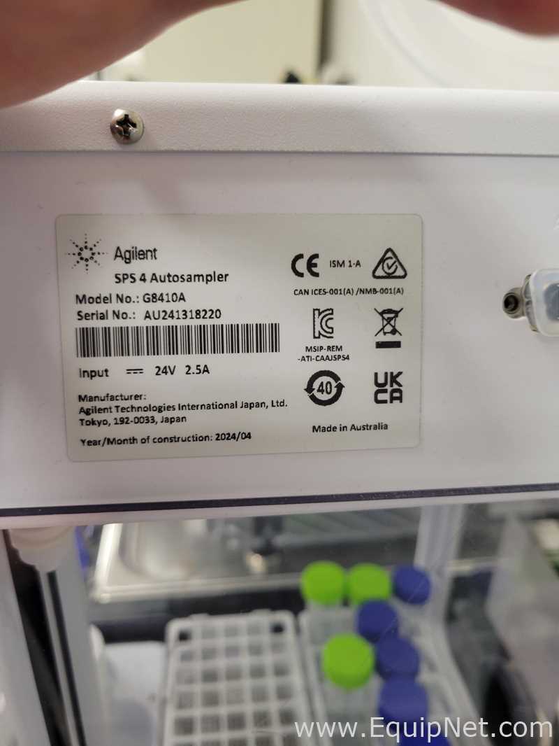 Espectrómetro de Masa Agilent Technologies 7850 ICP-MS