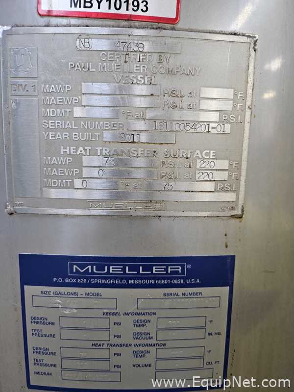 Tanque Paul Mueller Company 