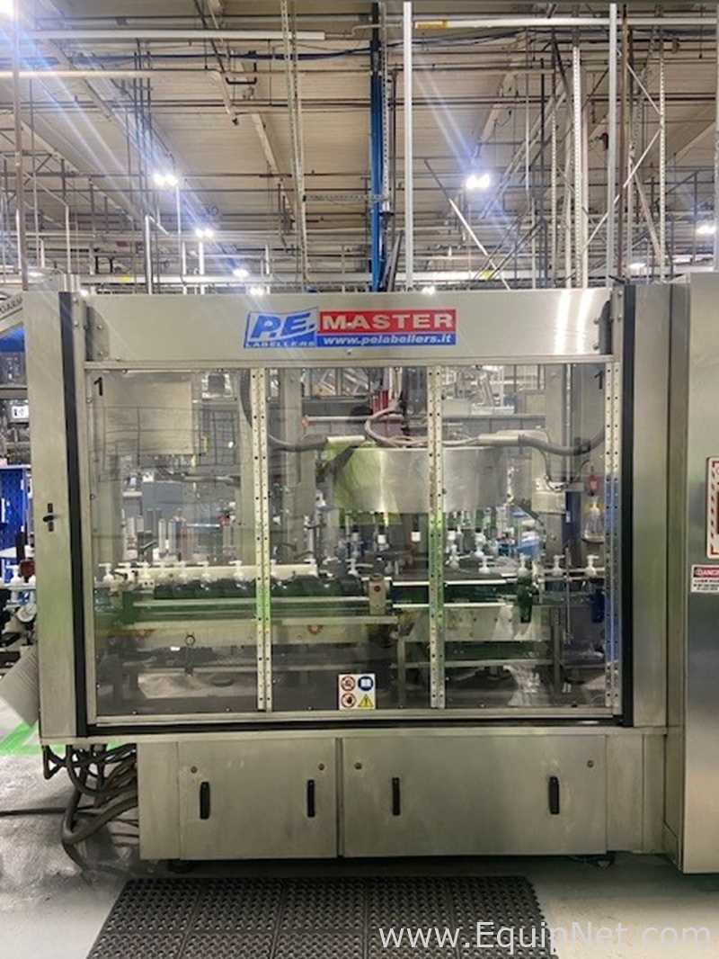 PE Labelers Master 810/15-3S-3E Rotary Labeling Machine