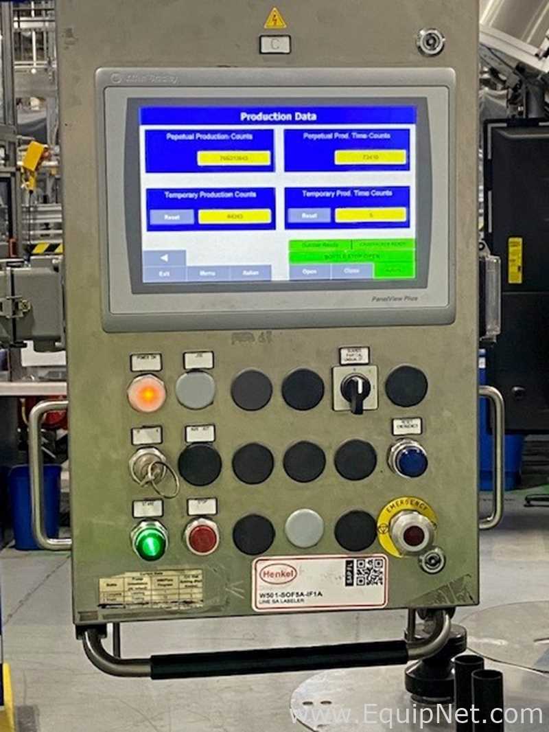 PE Labelers Master 810/15-3S-3E Rotary Labeling Machine