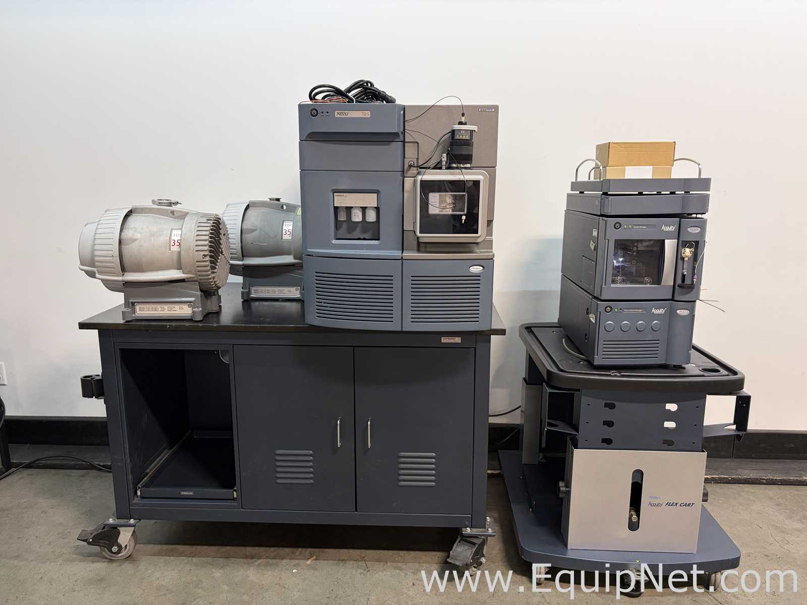 Waters Xevo TQ-S Mass Spectrometer With Binary Solvent Manager Sample Manager and 2 Dry Scroll Pumps