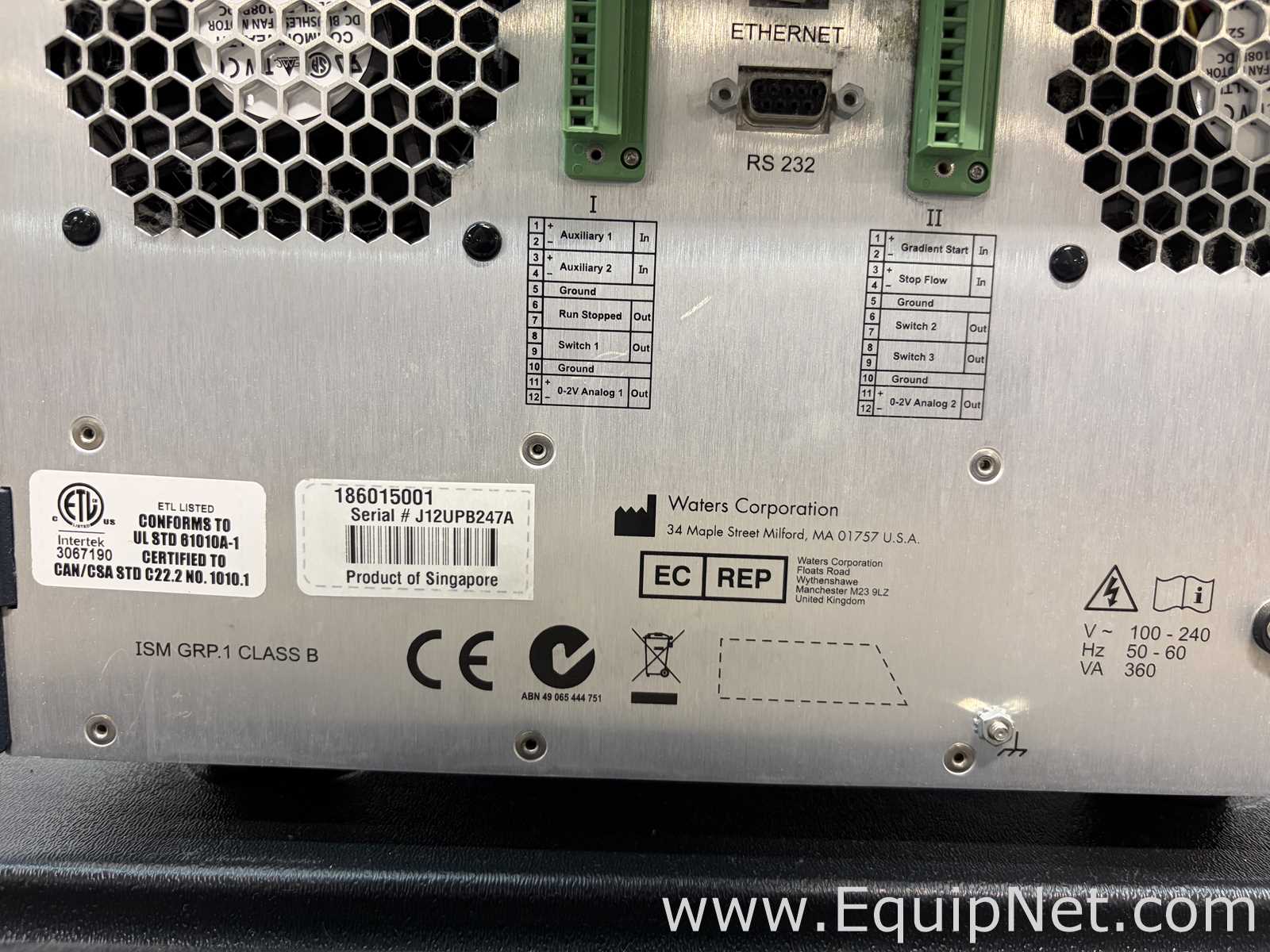 Waters Xevo TQ-S Mass Spectrometer With Binary Solvent Manager Sample Manager and 2 Dry Scroll Pumps