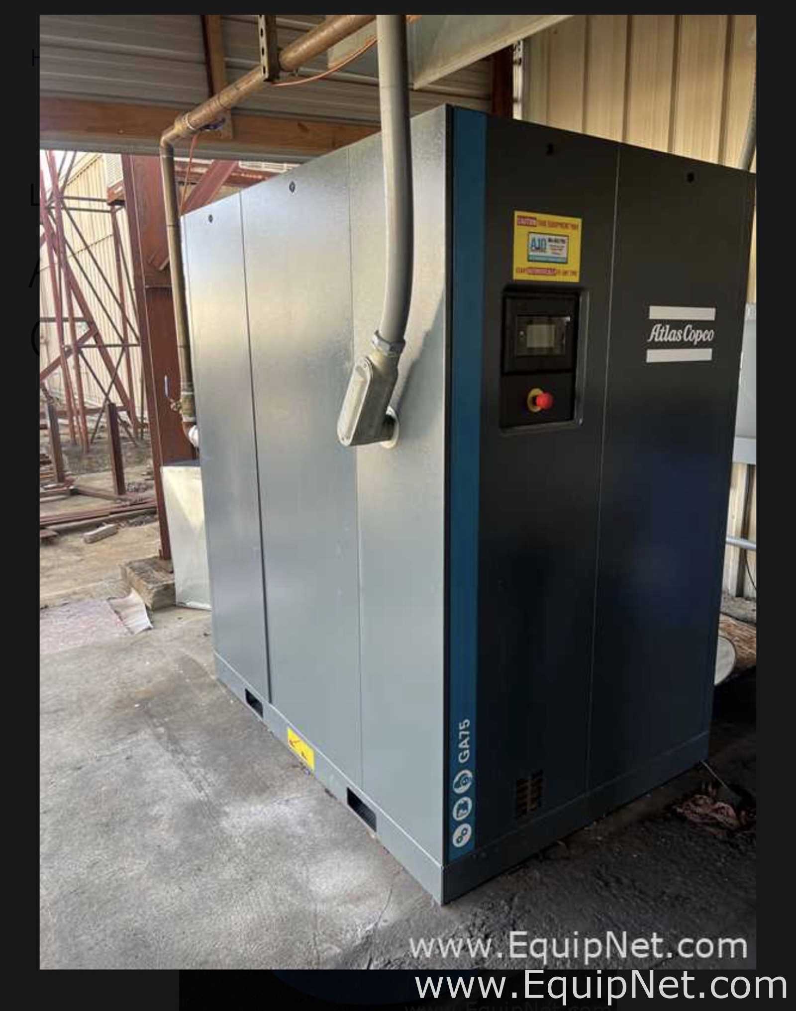 Atlas Copco GA75 Air Compressor
