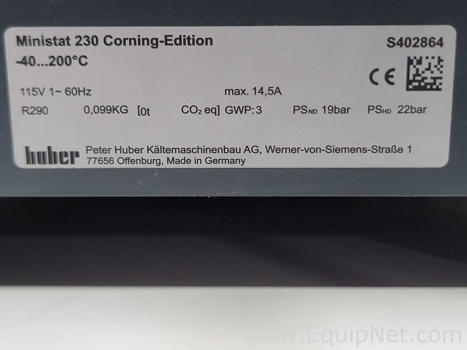 Huber Ministat 230 Compact Refrigerated Heating and Cooling Bath Circulator