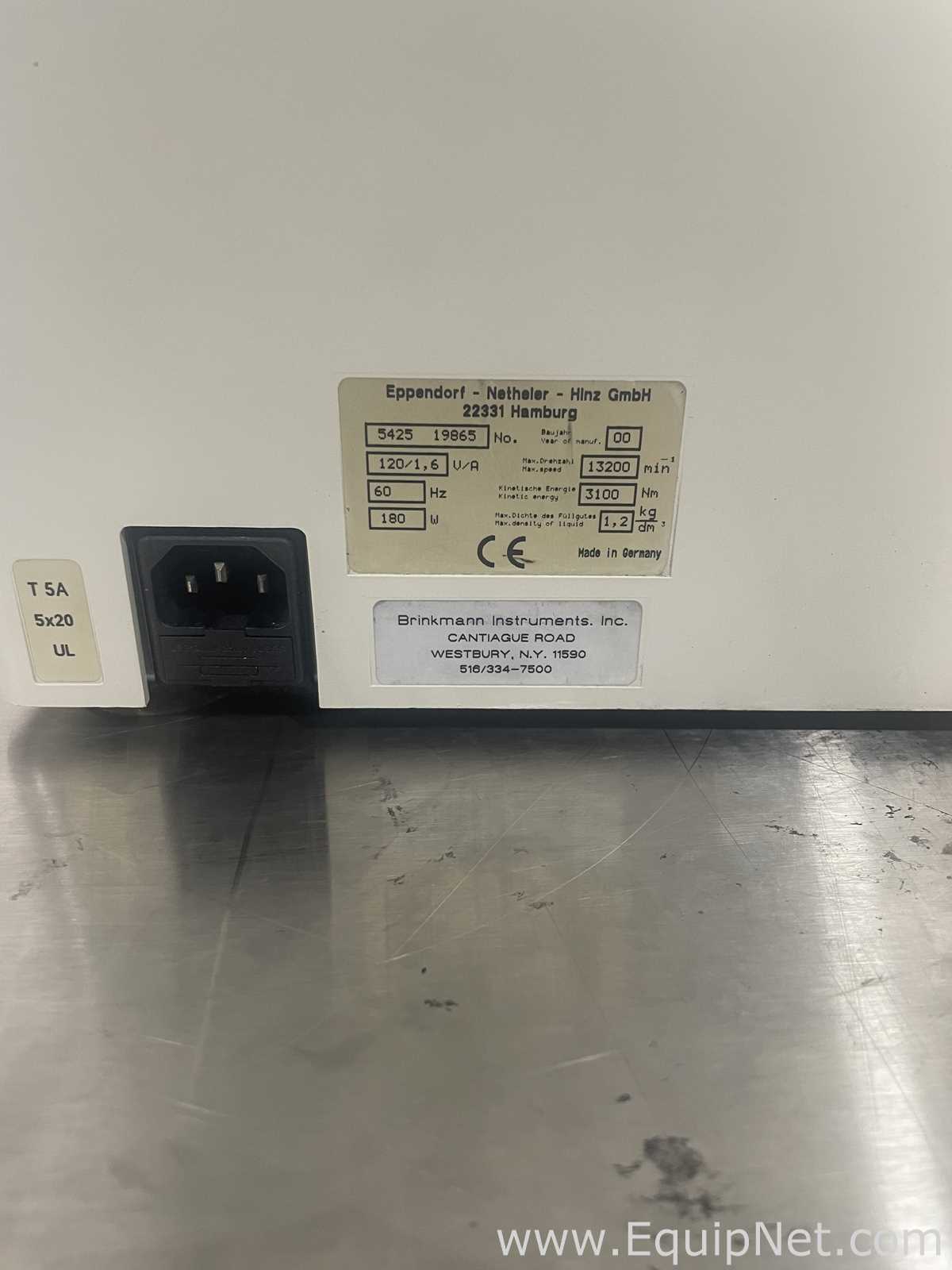 Centrífuga para laboratorio Eppendorf 5415 D