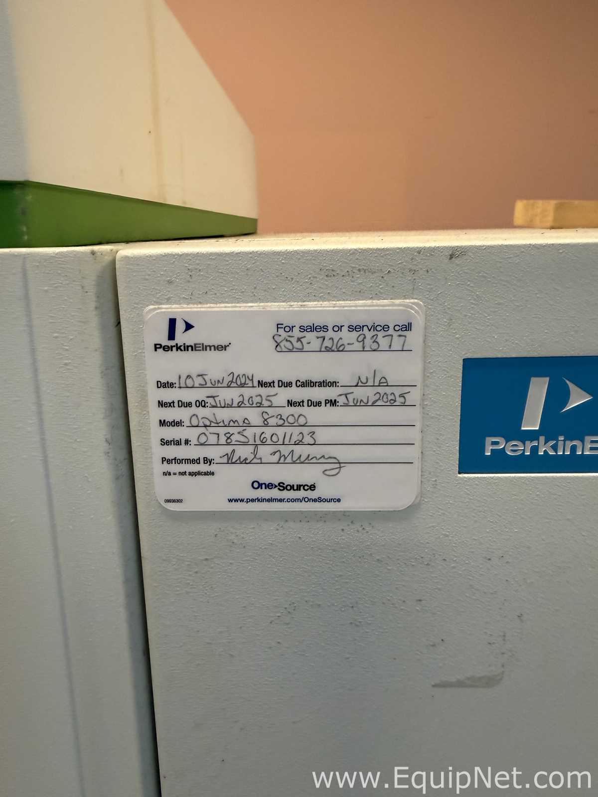 Perkin Elmer Optima 8300 ICP-OES Optical Emission Spectrometer