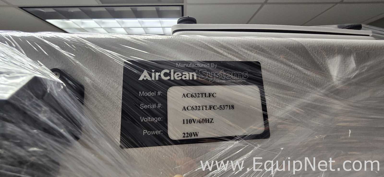Air Clean Systems AirClean PCR Workstation AC632TLFC Hood