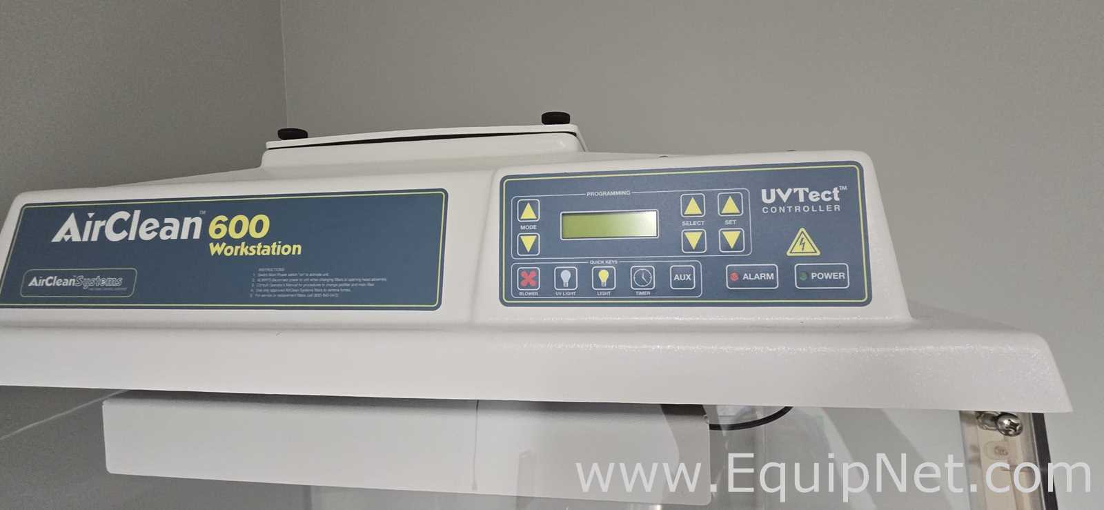 Air Clean Systems AirClean PCR Workstation AC632TLFC Hood