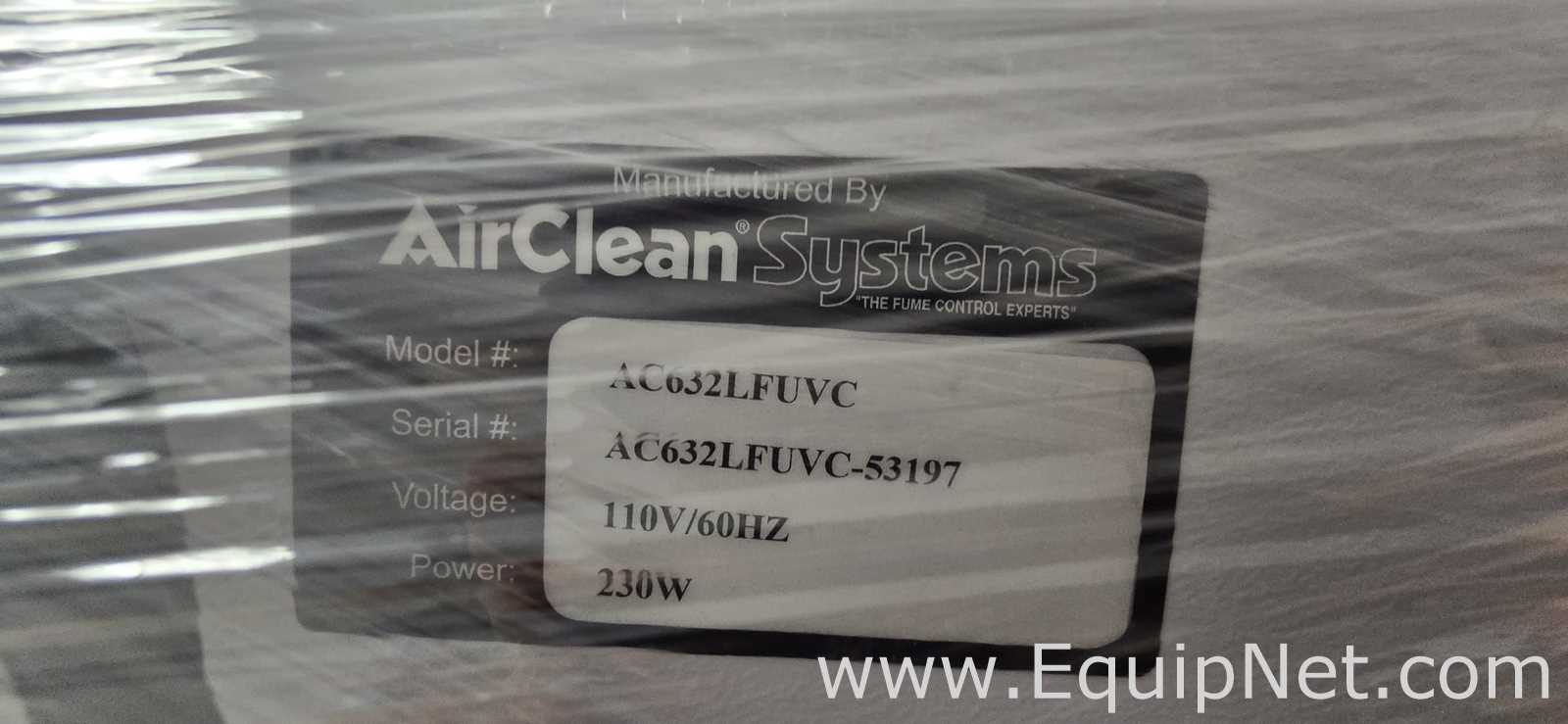 Air Clean Systems AirClean PCR Workstation AC632TLFC Hood