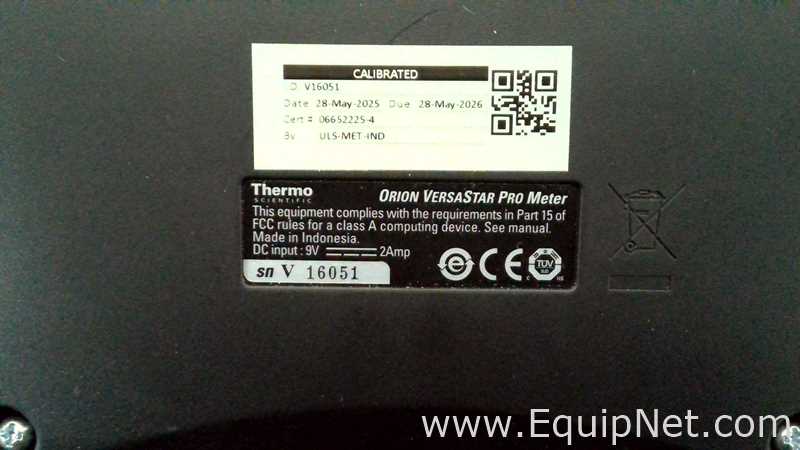 Lote de 13 Medidor de pH Thermo Scientific Orion VersaStar