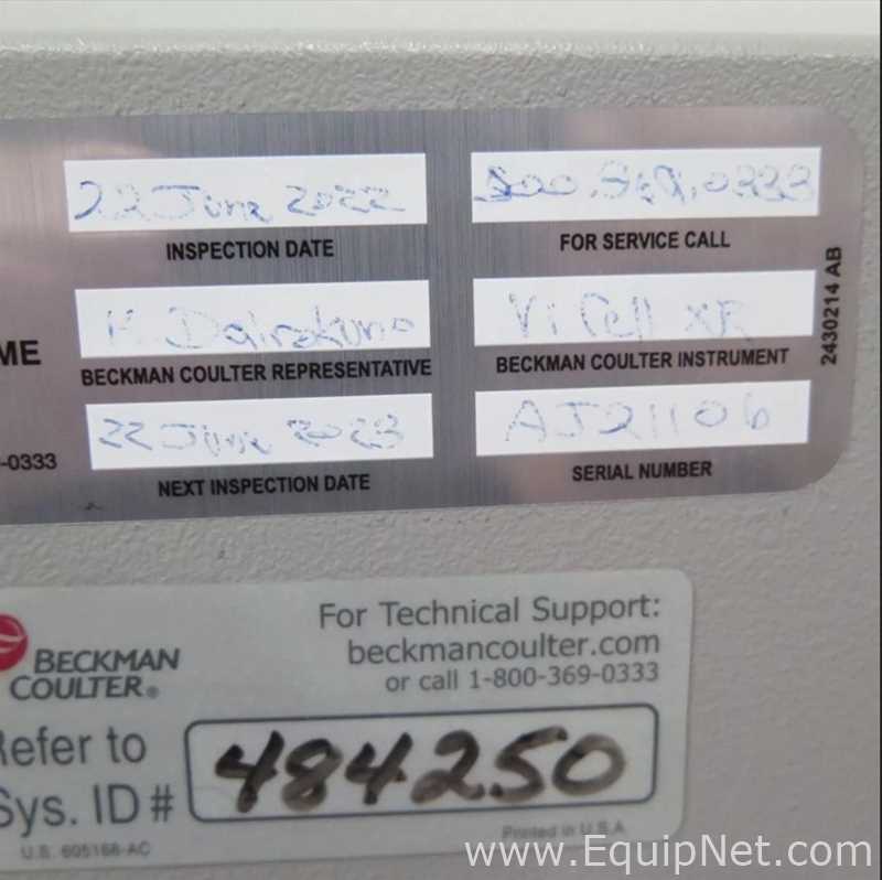 Beckman Coulter Vi-Cell XR Cell Viability Analyzer