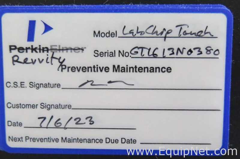 Perkin Elmer LabChip GX Touch Nucleic Acid Analyzer