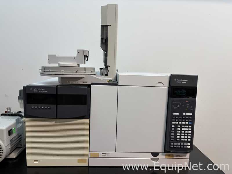 Agilent 7890B GC System With 7000C GC/MS Triple Quad 7683 Series Injector and Vacuum Pump