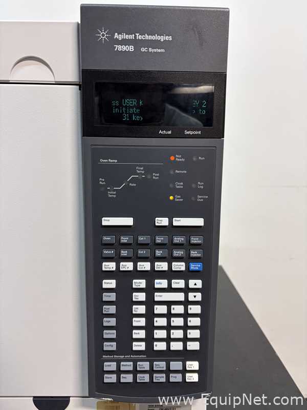 Agilent 7890B GC System With 7000C GC/MS Triple Quad 7683 Series Injector and Vacuum Pump