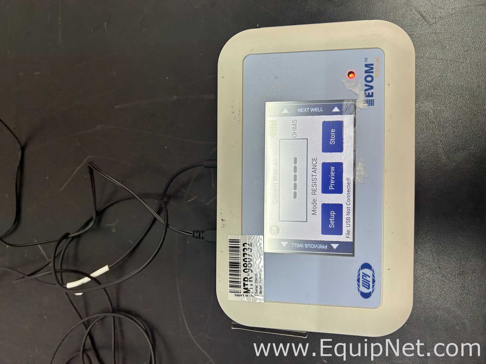 Medidor World Precision Instruments EVOM Manual