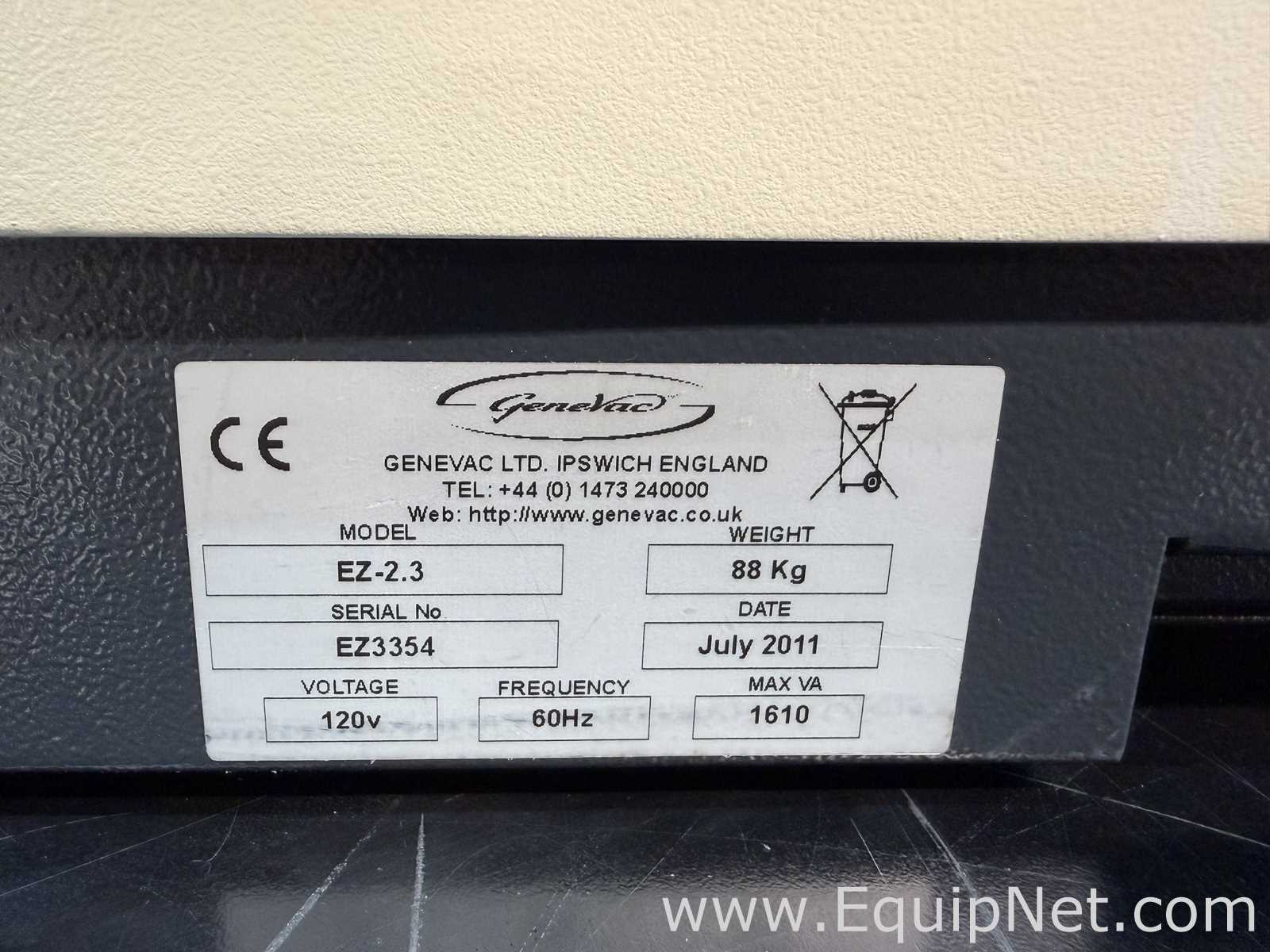 GeneVac EZ-2.3 Benchtop Centrifugal Evaporator