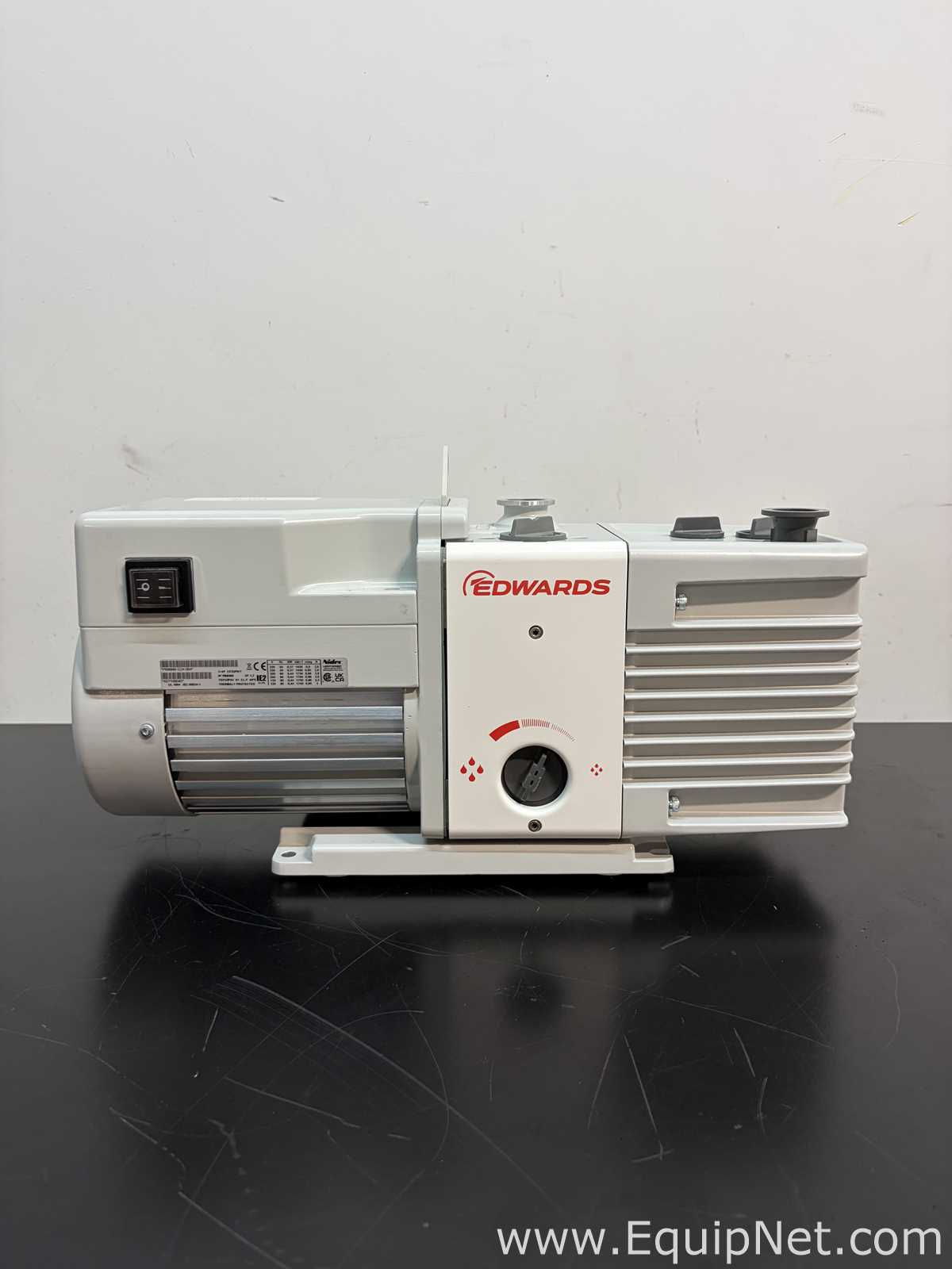 Edwards RV8 Dual-Stage Oil-Sealed Rotary Vane Vacuum Pump